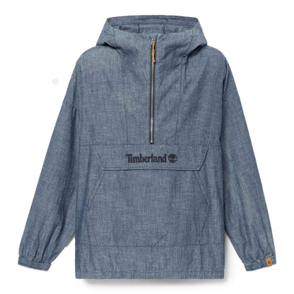 Timberland Anorak Jacket ティンバーランド アノラック ジャケット 0YH3E【メンズ コットン素材 刺繍 ハーフジップ 26SS】
