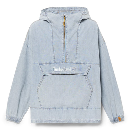 Timberland Anorak Jacket ティンバーランド アノラック ジャケット 0YH3E【メンズ コットン素材 刺繍 ハーフジップ 26SS】
