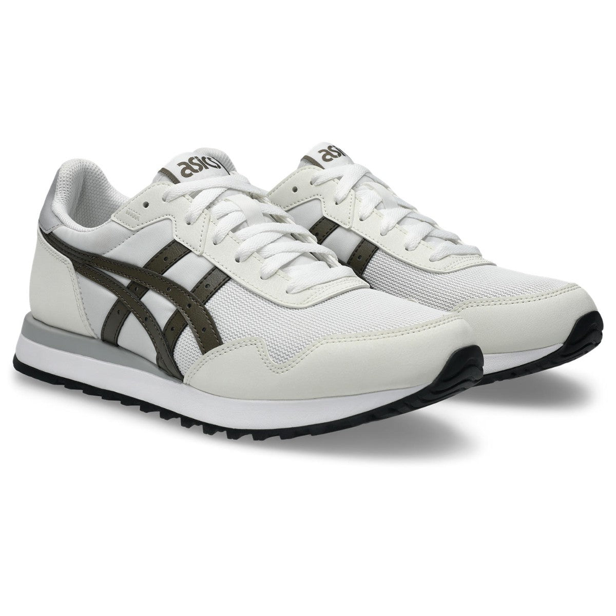 ASICS TIGER RUNNER II アシックス タイガーランナーII 1203A612-102【レディース ジョギングシューズ 人工皮革 快適性 フラットソール 26SS】