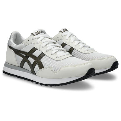 ASICS TIGER RUNNER II アシックス タイガーランナーII 1203A612-102【レディース ジョギングシューズ 人工皮革 快適性 フラットソール 26SS】