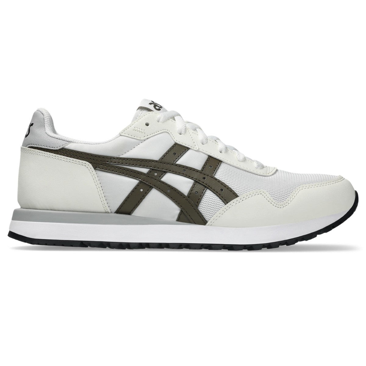 ASICS TIGER RUNNER II アシックス タイガーランナーII 1203A612-102【レディース ジョギングシューズ 人工皮革 快適性 フラットソール 26SS】