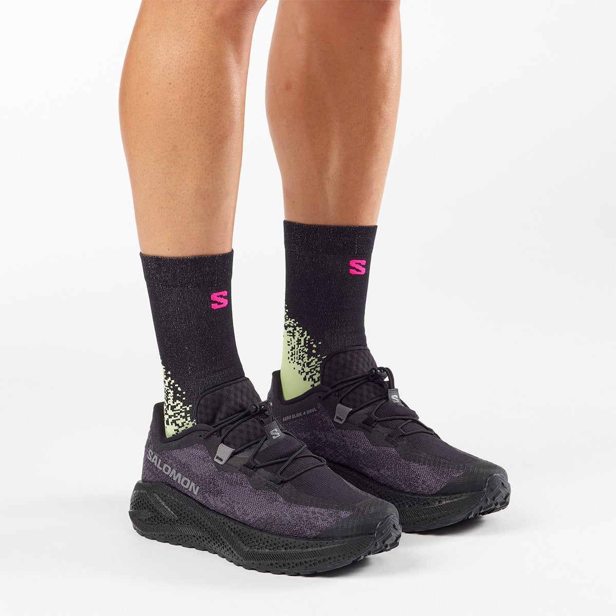 SALOMON AERO GLIDE 4 GRVL サロモン エアログライド 4 グラベル L49174400【メンズ ランニングシューズ 軽量シューズ クッション性 グリップ力 26SS】