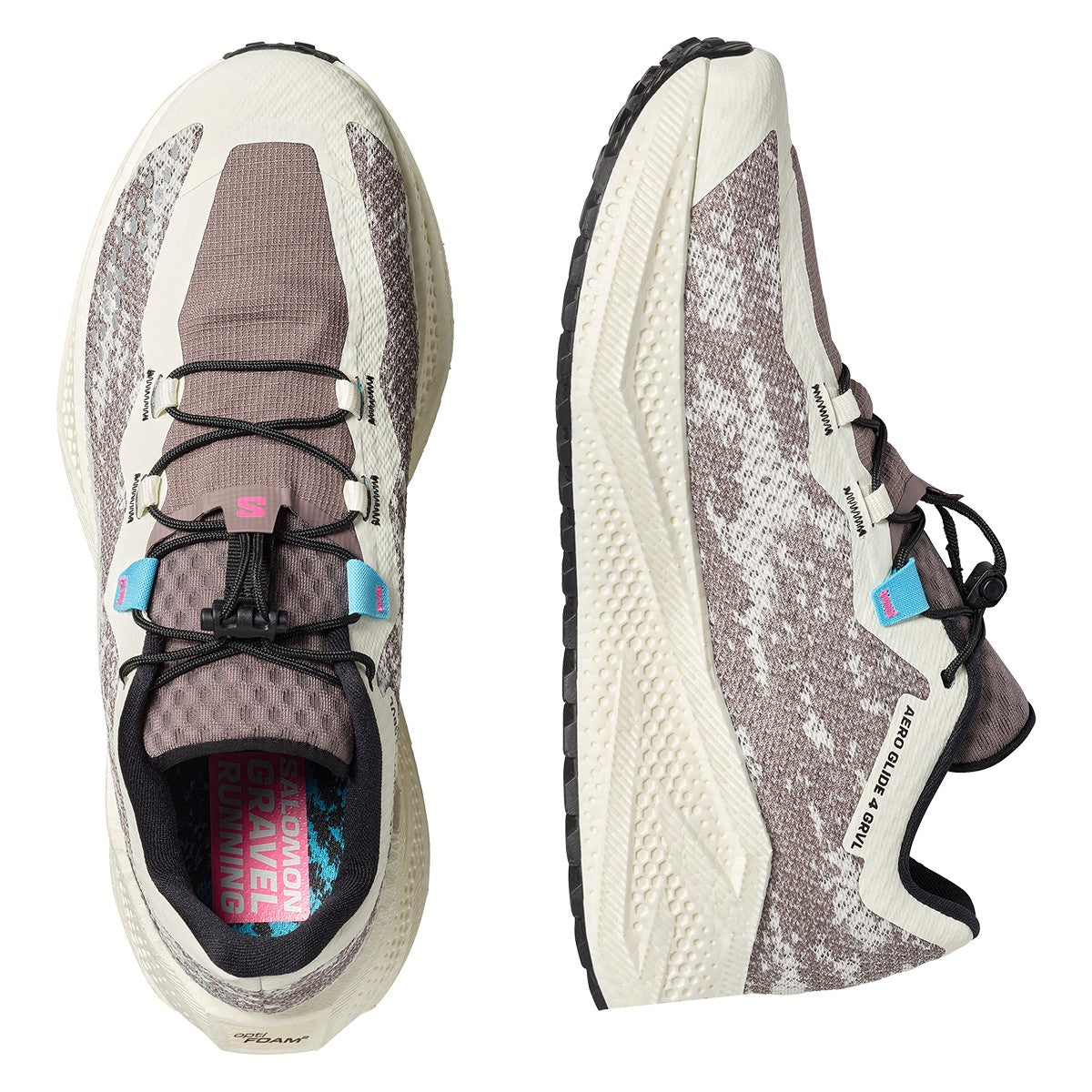 SALOMON AERO GLIDE 4 GRVL サロモン エアログライド 4 グラベル L49174900【メンズ ランニングシューズ 軽量シューズ クッション性 グリップ力 26SS】