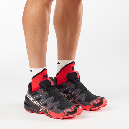 SALOMON SPEEDCROSS 6 GORE-TEX サロモン スピードクロス 6 ゴアテックス L49226000【メンズ トレイルランニングシューズ クッションミッドソール アウトドア ハイキング トレッキング 26FW】