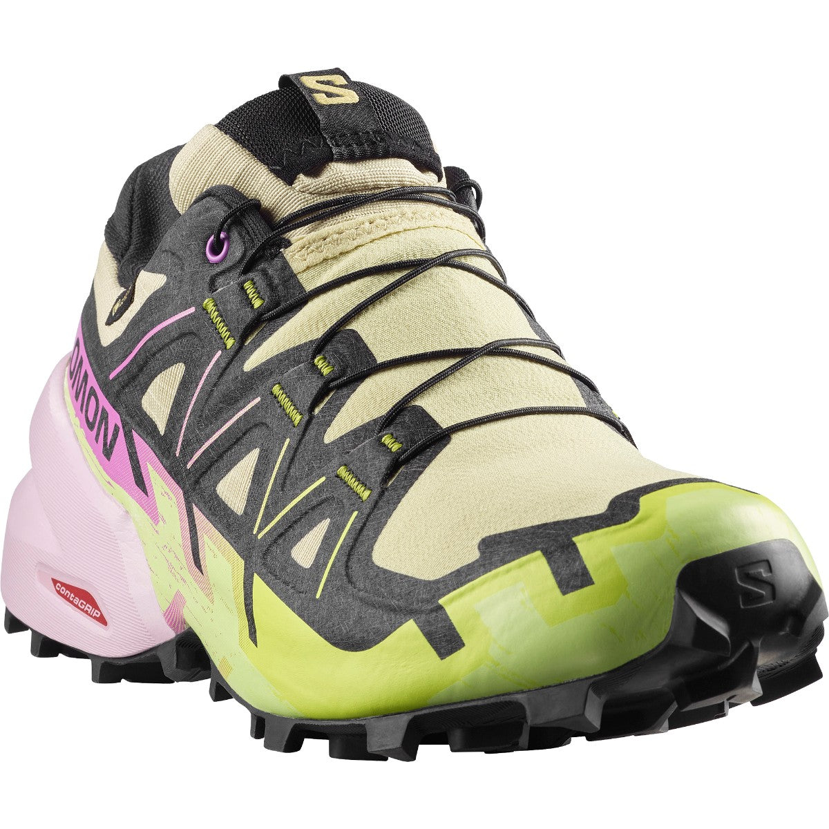 SALOMON SPEEDCROSS 6 GORE-TEX サロモン スピードクロス 6 ゴアテックス L47985700【レディース トレイルランニングシューズ クッションミッドソール アウトドア ハイキング トレッキング 26FW】
