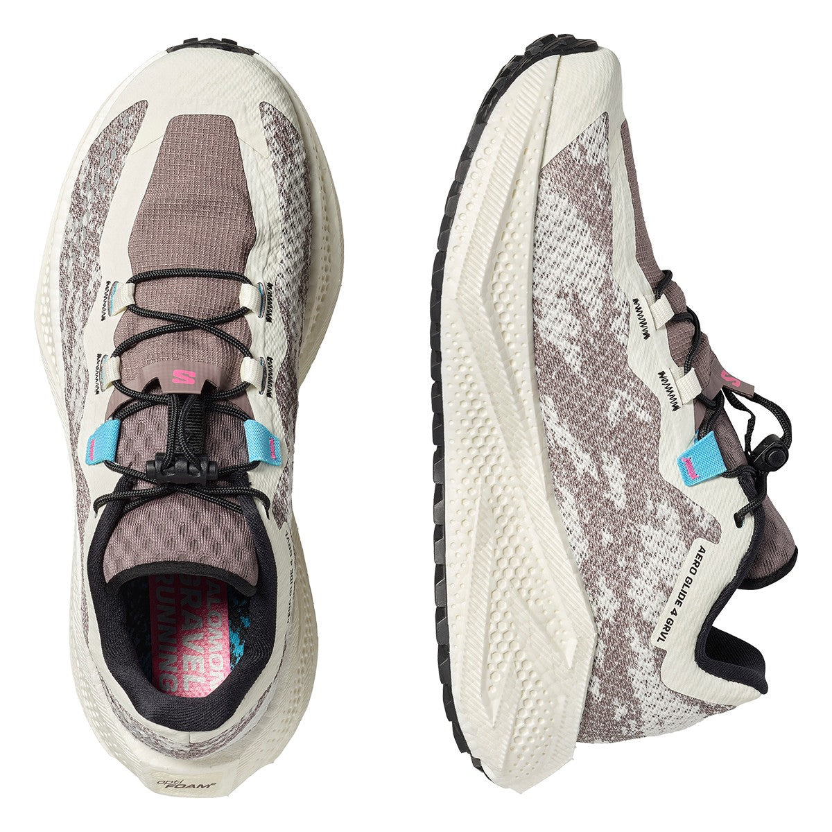 SALOMON AERO GLIDE 4 GRVL サロモン エアログライド 4 グラベル L49175500【レディース ランニングシューズ 防水シューズ 軽量シューズ グリップ力 26SS】
