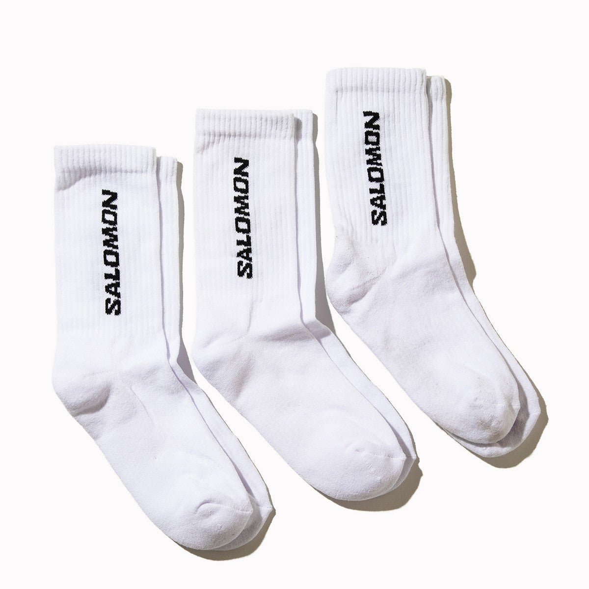 SALOMON EVERYDAY CREW 3-PACK サロモン エブリデイ クルー 3枚組 LC2086【メンズ 快適 天然素材 耐久性 衝撃吸収 26SS】