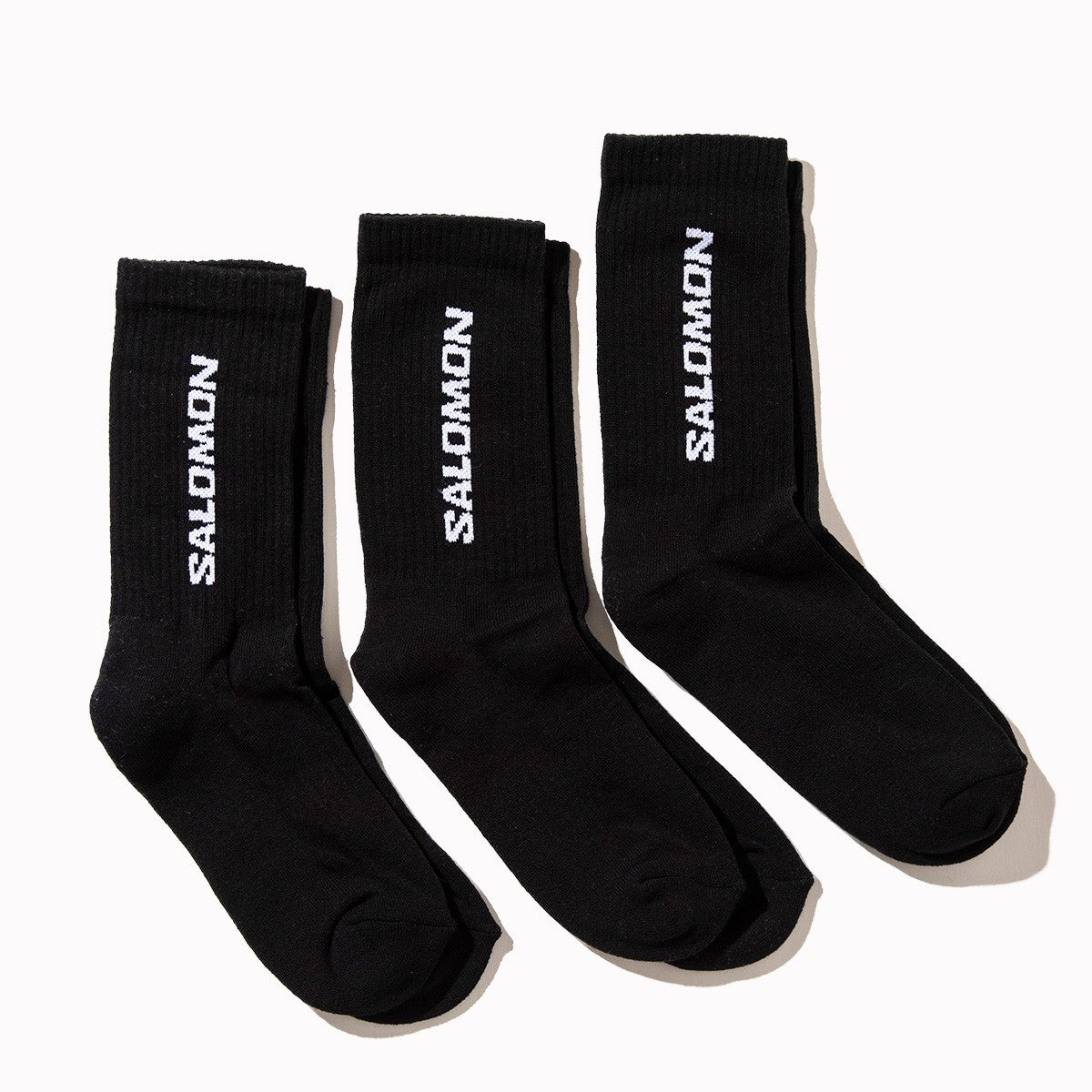 SALOMON EVERYDAY CREW 3-PACK サロモン エブリデイ クルー 3枚組 LC2086【メンズ 快適 天然素材 耐久性 衝撃吸収 26SS】