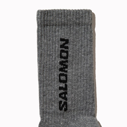 SALOMON EVERYDAY CREW 3-PACK サロモン エブリデイ クルー 3枚組 LC2086【メンズ 快適 天然素材 耐久性 衝撃吸収 26SS】