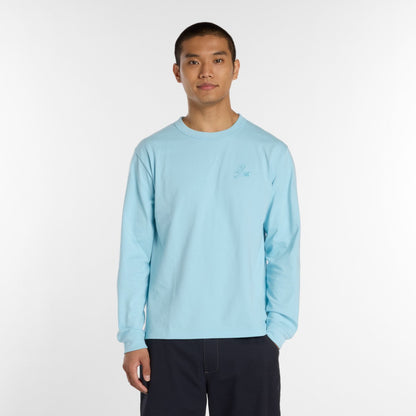 New Balance 大谷翔平 Signature Heavyweight Long Sleeve T-Shirt ニューバランス 大谷翔平シグネチャーヘビーオンス長袖Tシャツ MT61035【メンズ クルーネック コットン素材 ヘビーウェイト 26SS】