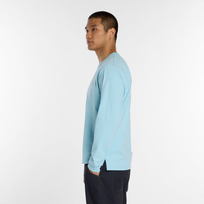 New Balance 大谷翔平 Signature Heavyweight Long Sleeve T-Shirt ニューバランス 大谷翔平シグネチャーヘビーオンス長袖Tシャツ MT61035【メンズ クルーネック コットン素材 ヘビーウェイト 26SS】