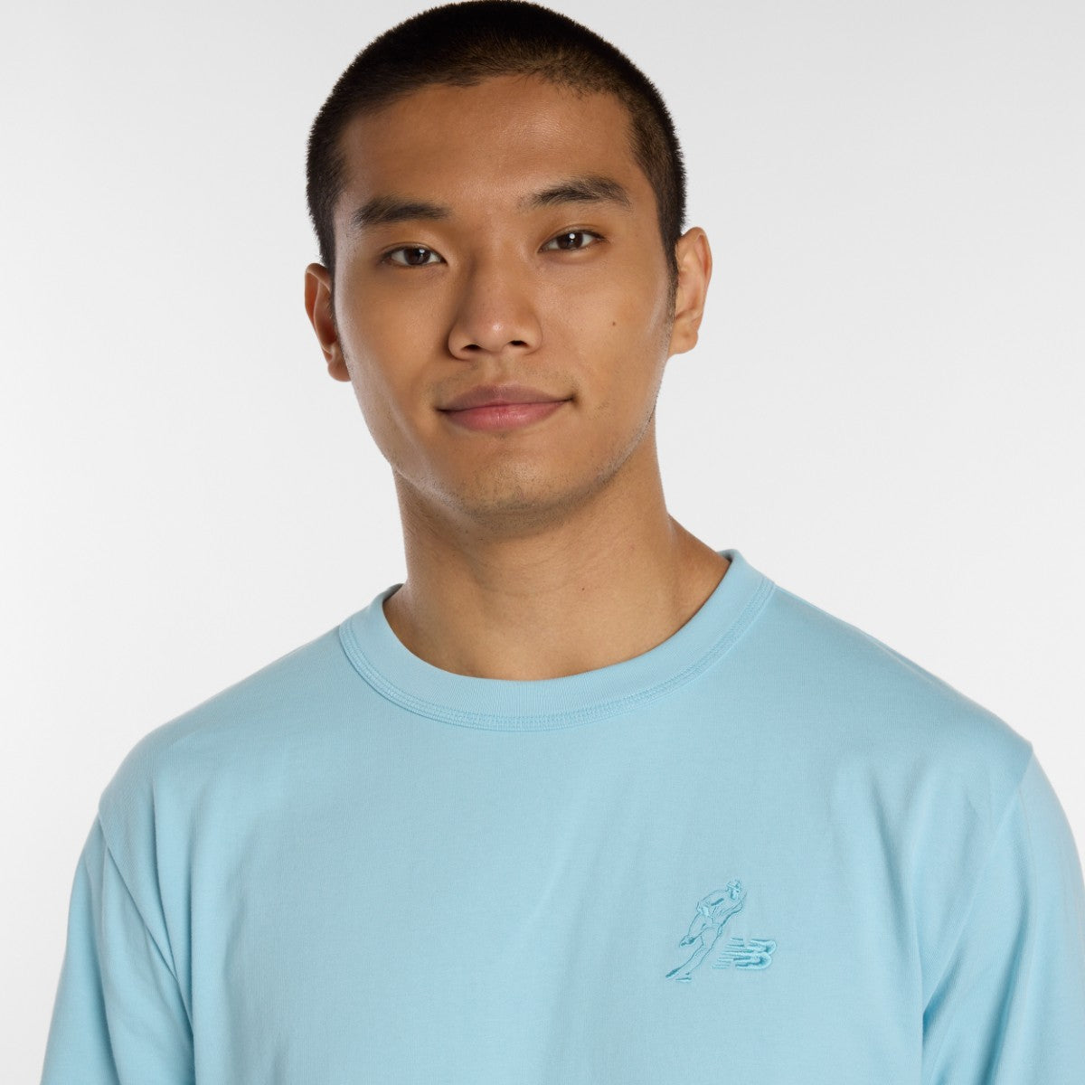 New Balance 大谷翔平 Signature Heavyweight Long Sleeve T-Shirt ニューバランス 大谷翔平シグネチャーヘビーオンス長袖Tシャツ MT61035【メンズ クルーネック コットン素材 ヘビーウェイト 26SS】