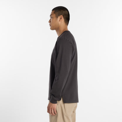 New Balance 大谷翔平 Signature Heavyweight Long Sleeve T-Shirt ニューバランス 大谷翔平シグネチャーヘビーオンス長袖Tシャツ MT61035【メンズ クルーネック コットン素材 ヘビーウェイト 26SS】