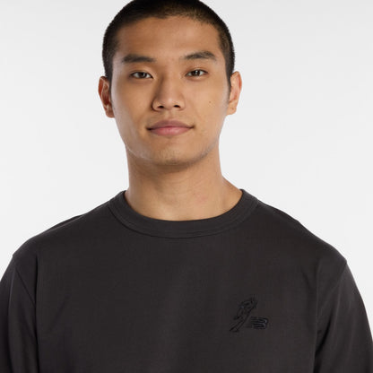 New Balance 大谷翔平 Signature Heavyweight Long Sleeve T-Shirt ニューバランス 大谷翔平シグネチャーヘビーオンス長袖Tシャツ MT61035【メンズ クルーネック コットン素材 ヘビーウェイト 26SS】
