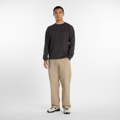 New Balance 大谷翔平 Signature Heavyweight Long Sleeve T-Shirt ニューバランス 大谷翔平シグネチャーヘビーオンス長袖Tシャツ MT61035【メンズ クルーネック コットン素材 ヘビーウェイト 26SS】