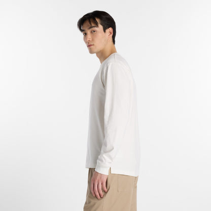 New Balance 大谷翔平 Signature Heavyweight Long Sleeve T-Shirt ニューバランス 大谷翔平シグネチャーヘビーオンス長袖Tシャツ MT61035【メンズ クルーネック コットン素材 ヘビーウェイト 26SS】