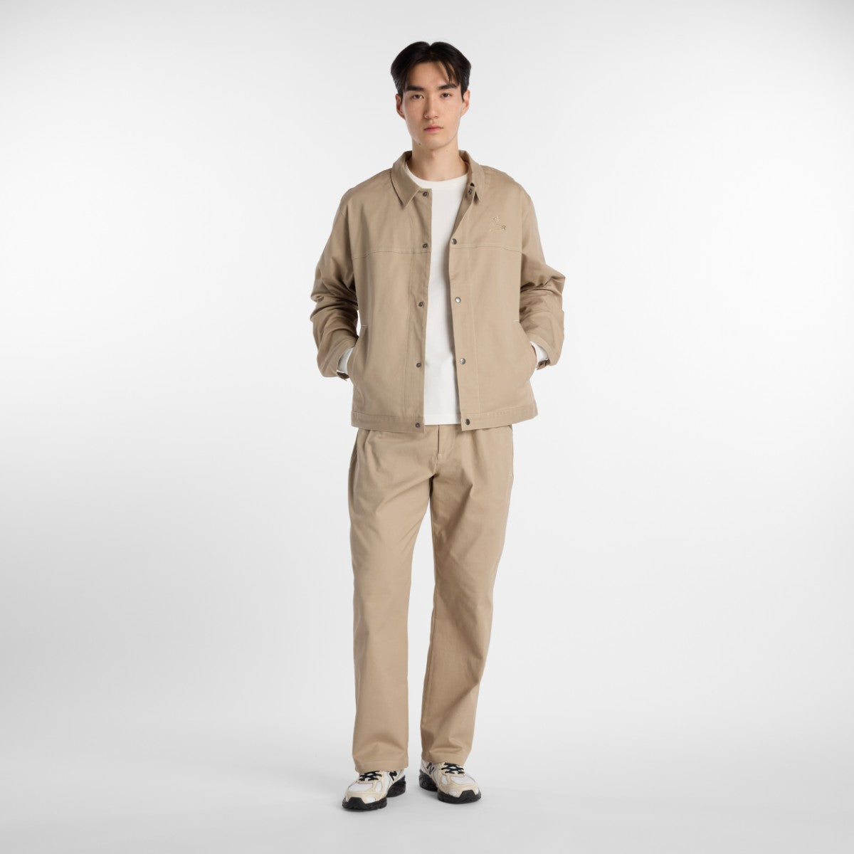 New Balance 大谷翔平 Signature Heavyweight Long Sleeve T-Shirt ニューバランス 大谷翔平シグネチャーヘビーオンス長袖Tシャツ MT61035【メンズ クルーネック コットン素材 ヘビーウェイト 26SS】