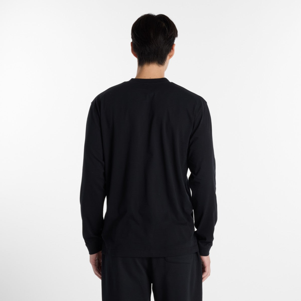 New Balance 大谷翔平 Always On Logo Long Sleeve T-Shirt ニューバランス 大谷翔平オールウェイズオンロゴ長袖Tシャツ MT6129G【メンズ 長袖 速乾素材 クルーネック コットンブレンド 26SS】