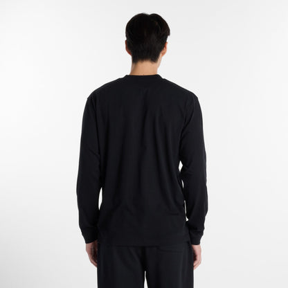 New Balance 大谷翔平 Always On Logo Long Sleeve T-Shirt ニューバランス 大谷翔平オールウェイズオンロゴ長袖Tシャツ MT6129G【メンズ 長袖 速乾素材 クルーネック コットンブレンド 26SS】