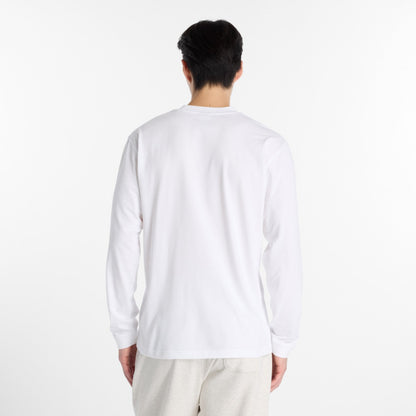 New Balance 大谷翔平 Always On Logo Long Sleeve T-Shirt ニューバランス 大谷翔平オールウェイズオンロゴ長袖Tシャツ MT6129G【メンズ 長袖 速乾素材 クルーネック コットンブレンド 26SS】