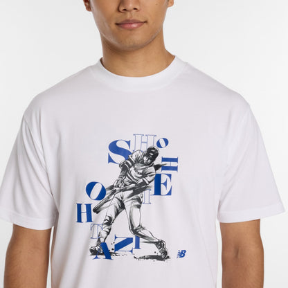 New Balance 大谷翔平 Graphic T-Shirt ニューバランス 大谷翔平 グラフィックTシャツ MT615574【メンズ 半袖 Tシャツ グラフィック 26SS】