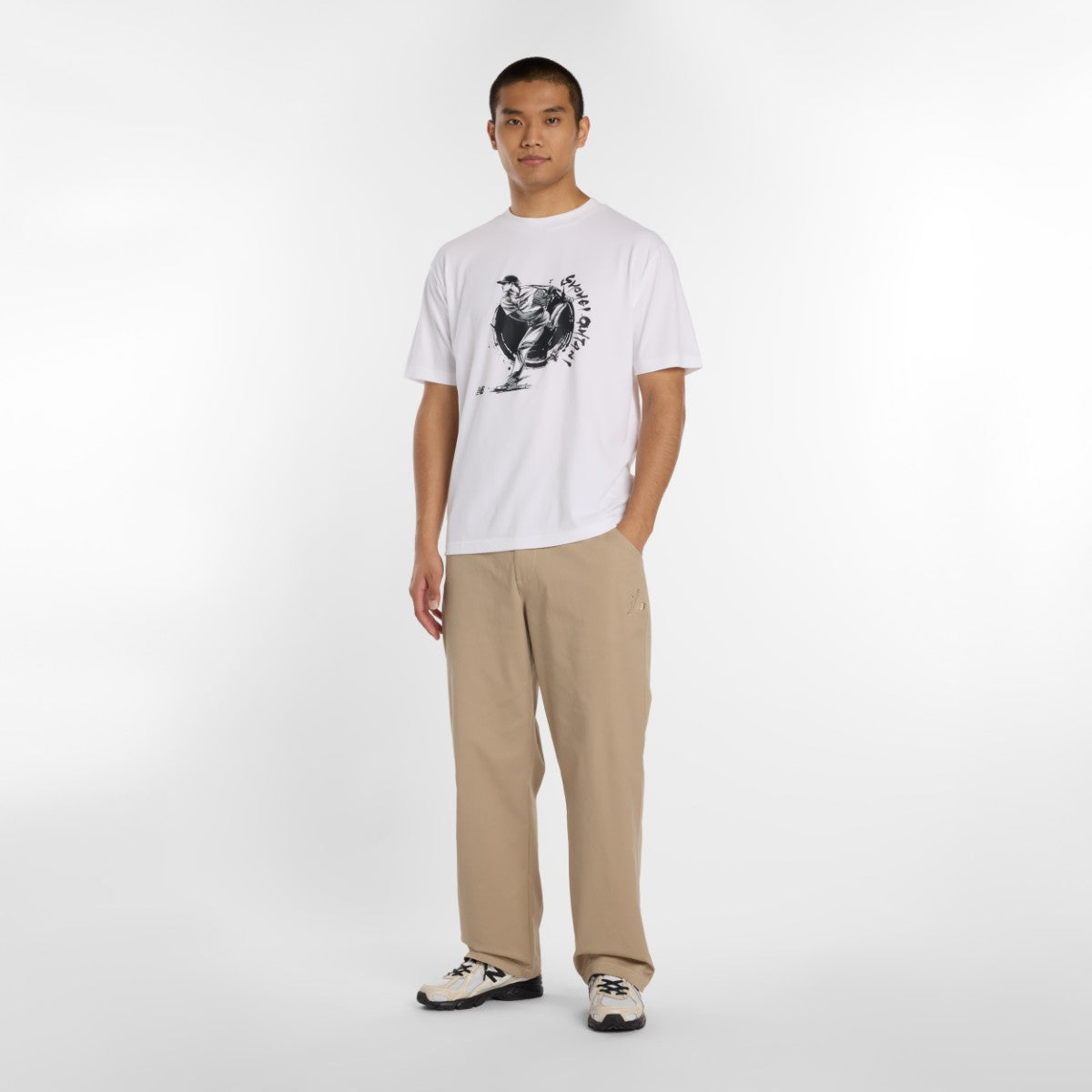 New Balance 大谷翔平 Graphic T-Shirt ニューバランス 大谷翔平 グラフィックTシャツ MT61T90W【メンズ 半袖 Tシャツ グラフィック 26SS】