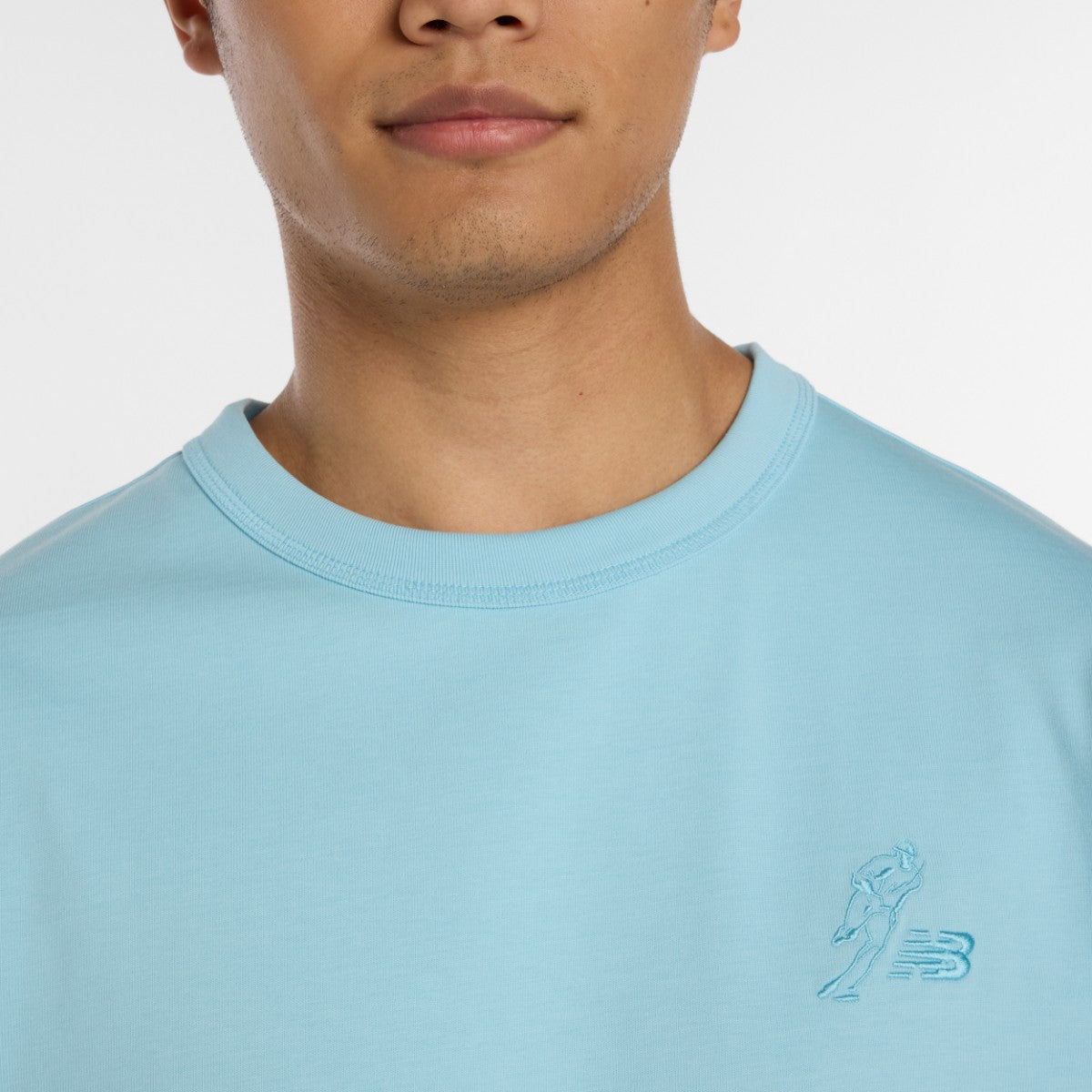 New Balance 大谷翔平 Signature Heavyweight Short-Sleeve T-Shirt ニューバランス 大谷翔平シグネチャーヘビーオンス半袖Tシャツ MT61V12【メンズ クルーネック コットン素材 カジュアルウェア ヘビーウェイト 26SS】