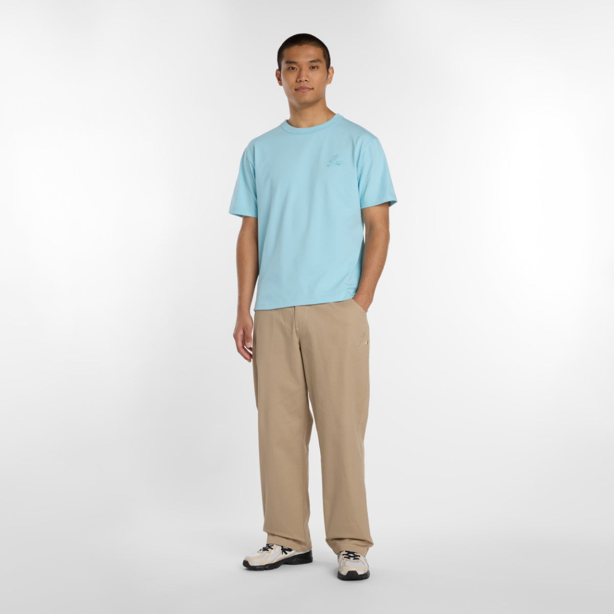 New Balance 大谷翔平 Signature Heavyweight Short-Sleeve T-Shirt ニューバランス 大谷翔平シグネチャーヘビーオンス半袖Tシャツ MT61V12【メンズ クルーネック コットン素材 カジュアルウェア ヘビーウェイト 26SS】