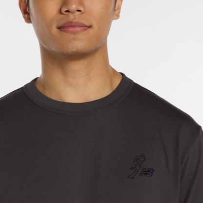 New Balance 大谷翔平 Signature Heavyweight Short-Sleeve T-Shirt ニューバランス 大谷翔平シグネチャーヘビーオンス半袖Tシャツ MT61V12【メンズ クルーネック コットン素材 カジュアルウェア ヘビーウェイト 26SS】