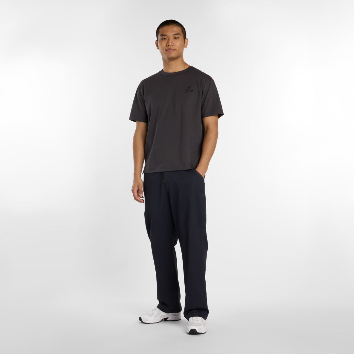 New Balance 大谷翔平 Signature Heavyweight Short-Sleeve T-Shirt ニューバランス 大谷翔平シグネチャーヘビーオンス半袖Tシャツ MT61V12【メンズ クルーネック コットン素材 カジュアルウェア ヘビーウェイト 26SS】