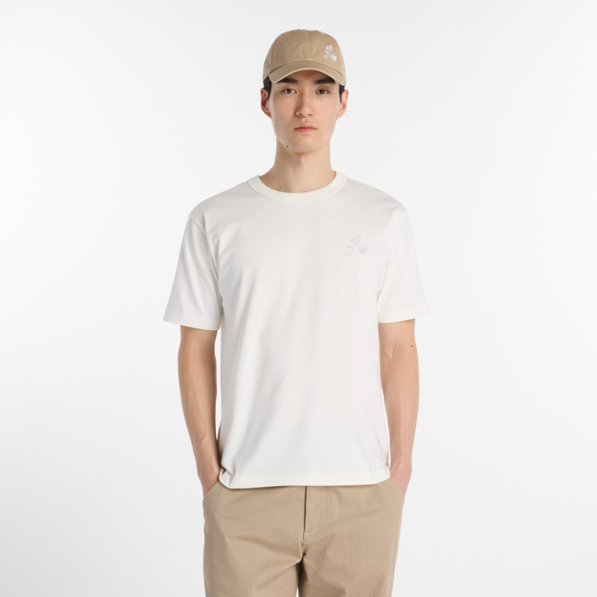 New Balance 大谷翔平 Signature Heavyweight Short-Sleeve T-Shirt ニューバランス 大谷翔平シグネチャーヘビーオンス半袖Tシャツ MT61V12【メンズ クルーネック コットン素材 カジュアルウェア ヘビーウェイト 26SS】