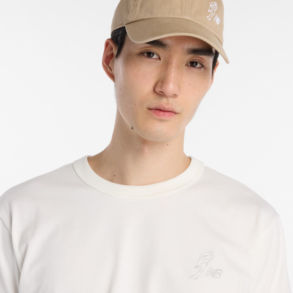 New Balance 大谷翔平 Signature Heavyweight Short-Sleeve T-Shirt ニューバランス 大谷翔平シグネチャーヘビーオンス半袖Tシャツ MT61V12【メンズ クルーネック コットン素材 カジュアルウェア ヘビーウェイト 26SS】