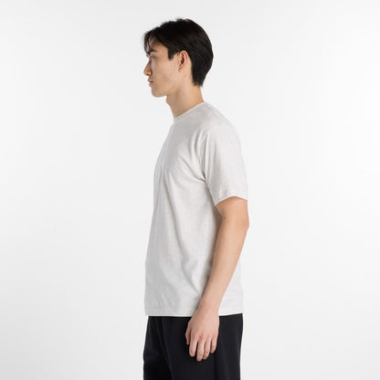 New Balance 大谷翔平 Always On Logo Short-Sleeve T-Shirt ニューバランス 大谷翔平オールウェイズオンロゴ半袖Tシャツ MT61V7X【メンズ 速乾素材 トレーニングウェア クルーネック コットンブレンド 26SS】