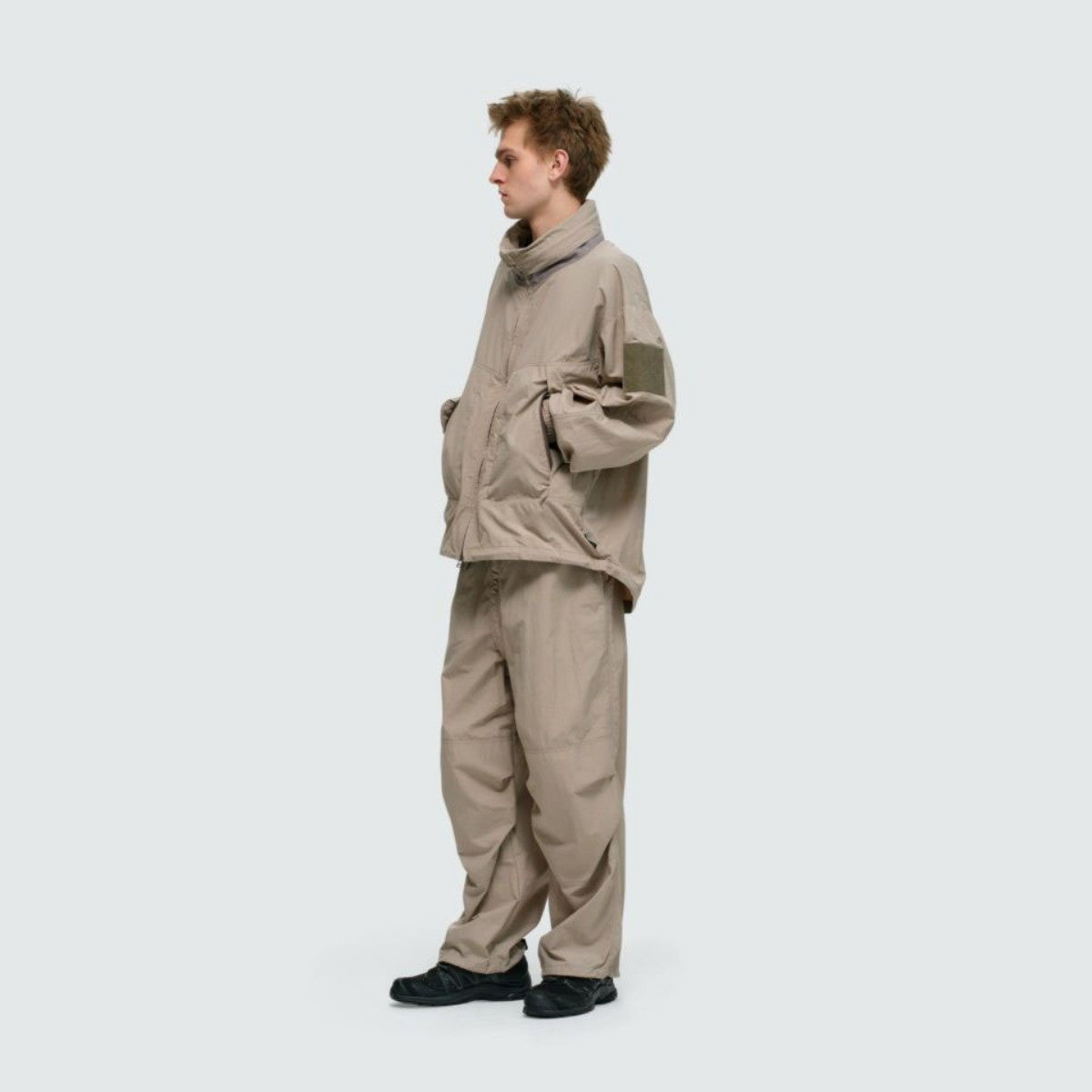 WILD THINGS LIGHT SHORT MONSTER PARKA ワイルドシングス ライト ショート モンスターパーカー WT26001SK【メンズ モンスターパーカー ショート丈 ミリタリージャケット 春アウター 撥水ジャケット 26SS】