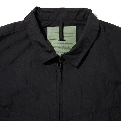 WILD THINGS MONSTER S/S SHIRT ワイルドシングス モンスター ショートスリーブ シャツ WT26003SK【メンズ 半袖 フロントジップ 通気性 26SS】