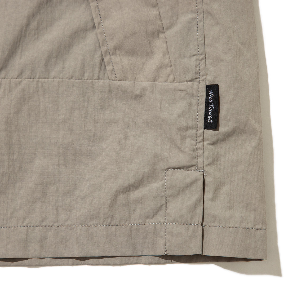 WILD THINGS MONSTER S/S SHIRT ワイルドシングス モンスター ショートスリーブ シャツ WT26003SK【メンズ 半袖 フロントジップ 通気性 26SS】