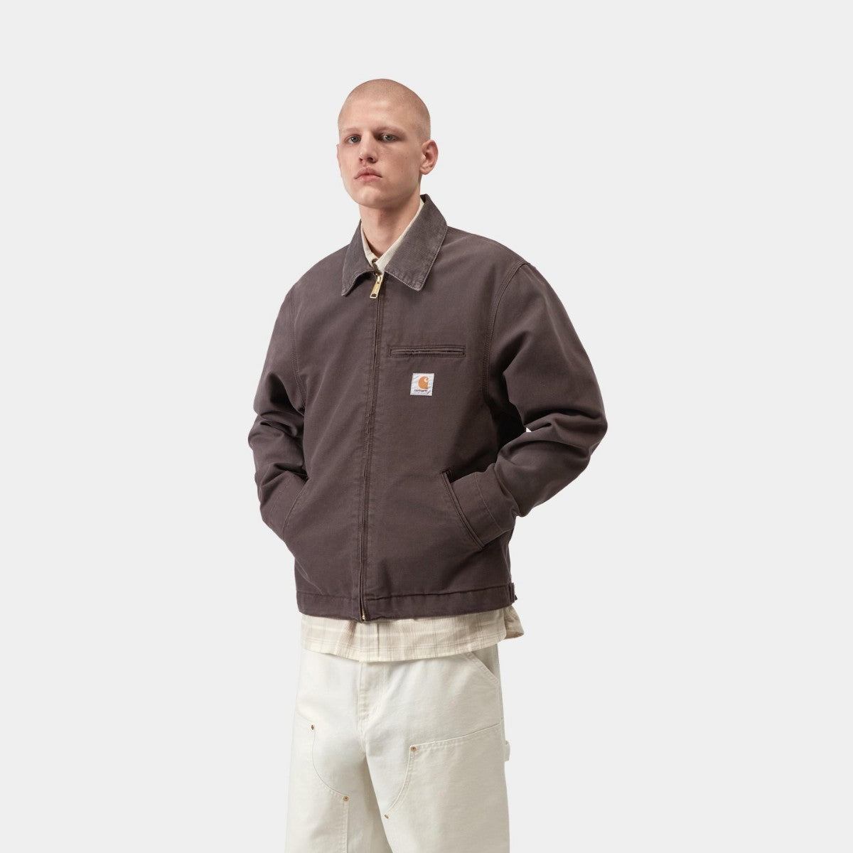 Carhartt WIP DETROIT JACKET カーハートワークインプログレス デトロイト ジャケット I034819【メンズ ジャケット キャンバス生地 耐久性 26SS】