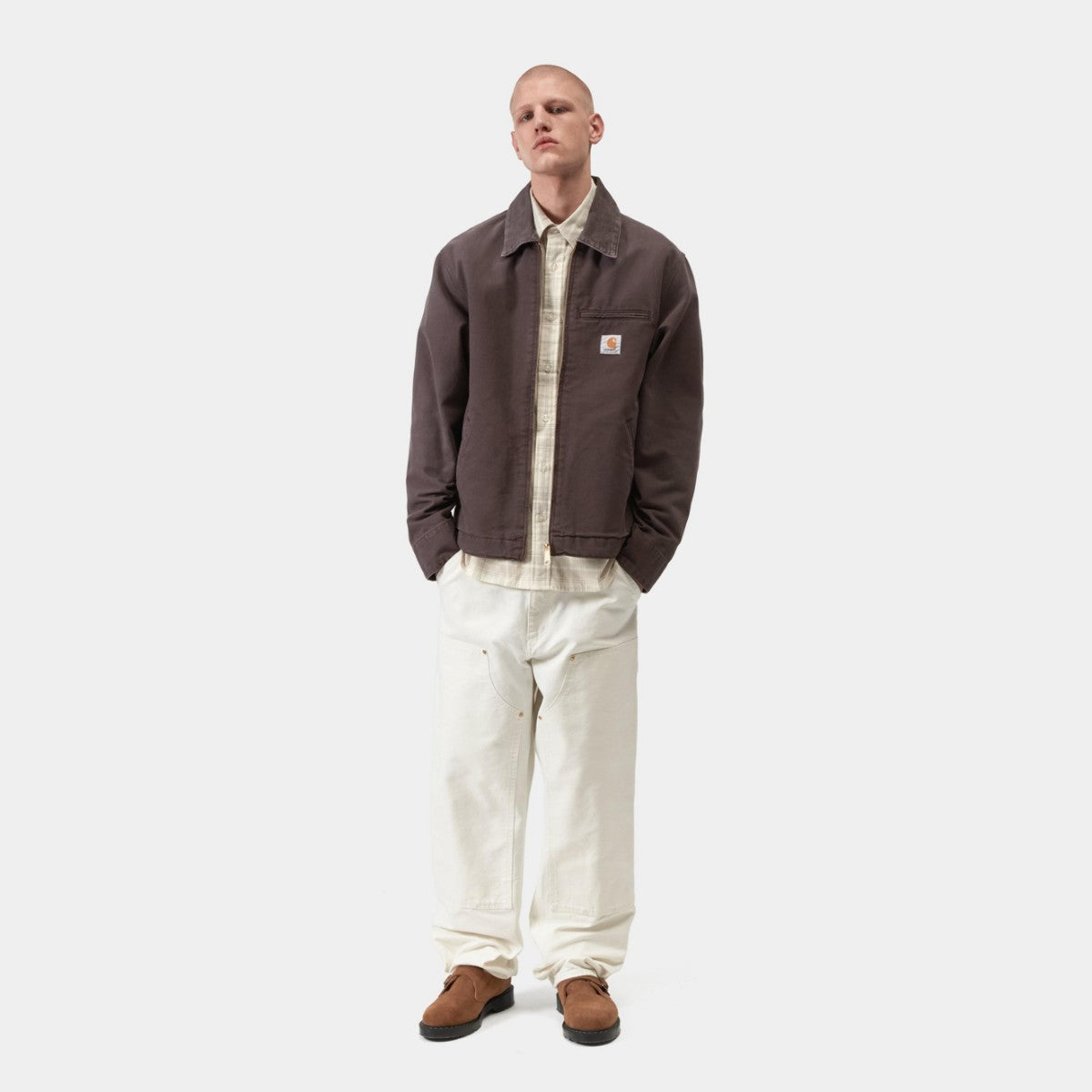 Carhartt WIP DETROIT JACKET カーハートワークインプログレス デトロイト ジャケット I034819【メンズ ジャケット キャンバス生地 耐久性 26SS】