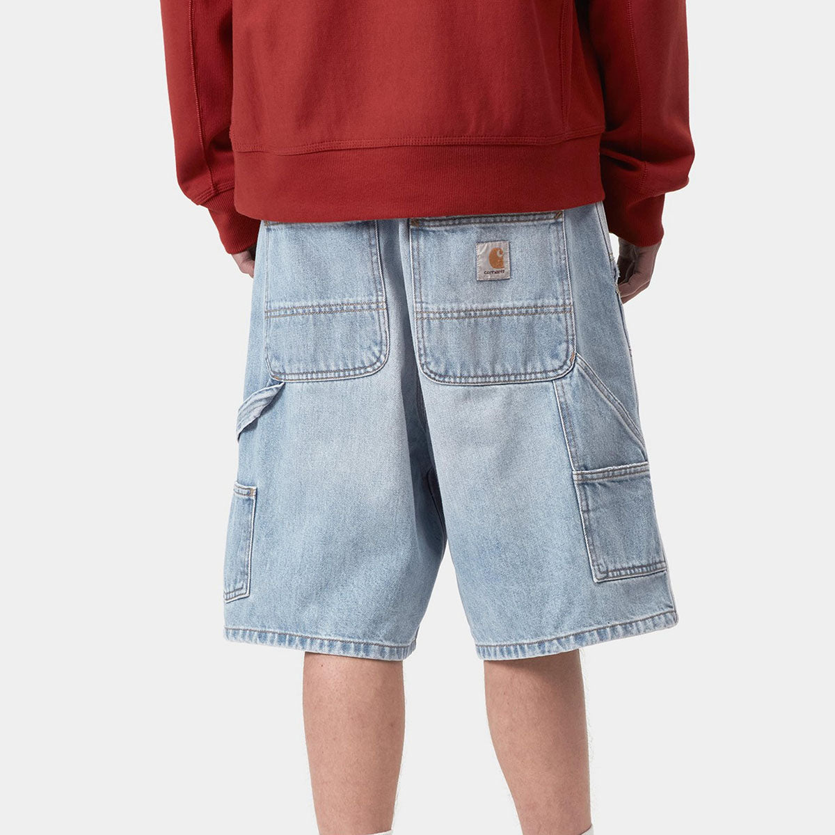Carhartt WIP DOUBLE KNEE SHORT カーハートワークインプログレス ダブルニーショート I034867【メンズ ワークパンツ デニムパンツ リラックスフィット ヘビーウェイト 26SS】