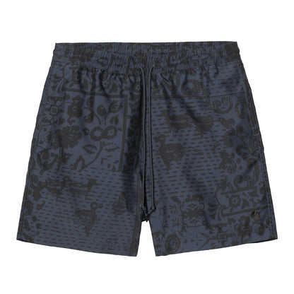 Carhartt WIP SLATER SWIM TRUNKS カーハートワークインプログレス スレーター スイム トランクス I035063【メンズ スイムトランクス 撥水 ポリエステル グラフィックプリント イージーショーツ 26SS】