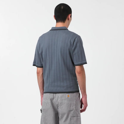Carhartt WIP S/S RAMSEY POLO カーハートワークインプログレス ショートスリーブラムジーポロ I036168【メンズ コットンニット 軽量ニット アジュール編み ニットポロ 26SS】