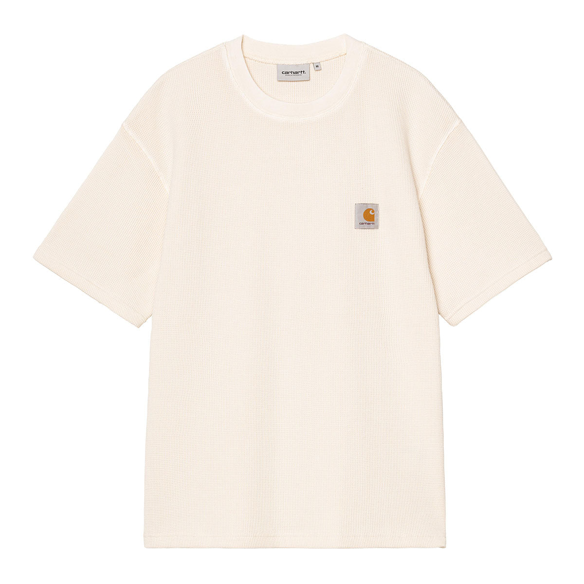 Carhartt WIP S/S NELSON WAFFLE T-SHIRT カーハートワークインプログレス ショートスリーブネルソンワッフルTシャツ I036185【メンズ ワッフル生地 ヘビーウェイト コットンTシャツ ルーズフィット 26SS】