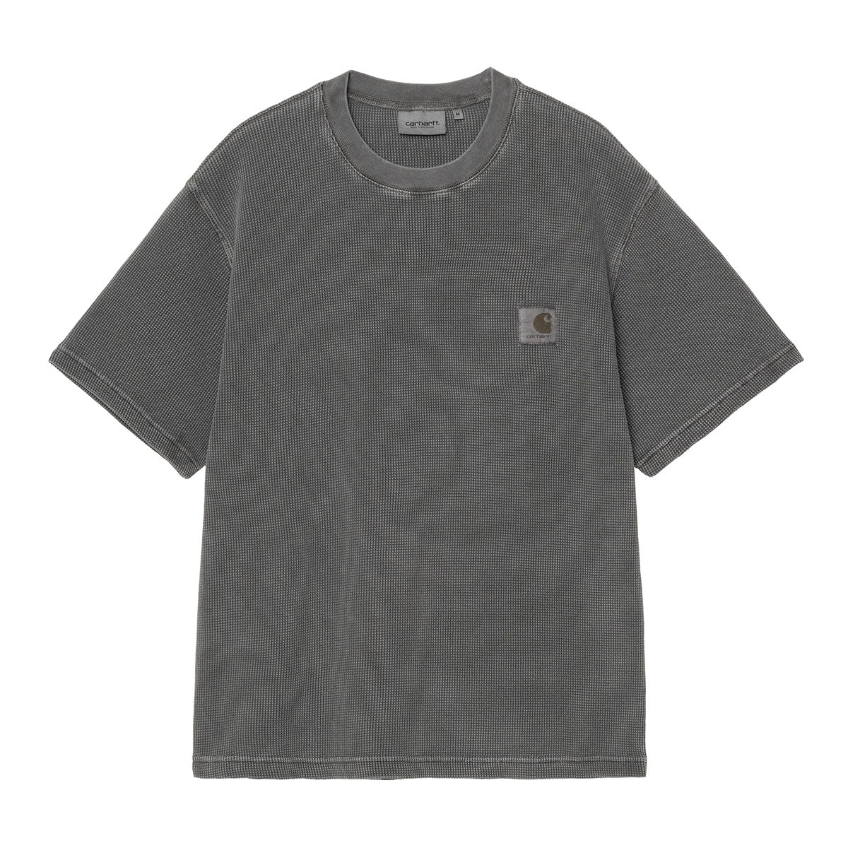 Carhartt WIP S/S NELSON WAFFLE T-SHIRT カーハートワークインプログレス ショートスリーブネルソンワッフルTシャツ I036185【メンズ ワッフル生地 ヘビーウェイト コットンTシャツ ルーズフィット 26SS】