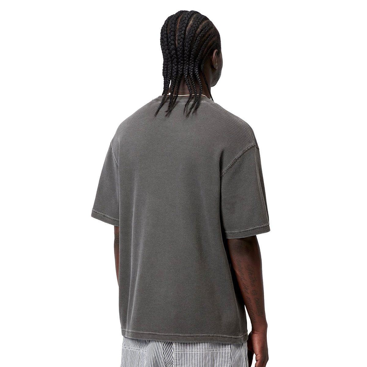 Carhartt WIP S/S NELSON WAFFLE T-SHIRT カーハートワークインプログレス ショートスリーブネルソンワッフルTシャツ I036185【メンズ ワッフル生地 ヘビーウェイト コットンTシャツ ルーズフィット 26SS】