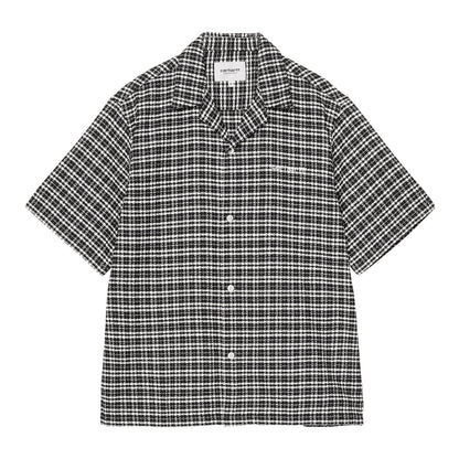 Carhartt WIP S/S KANDER SHIRT カーハートワークインプログレス ショートスリーブカンダーシャツ I036194【メンズ ワッフル生地 テクスチャードコットン ルーズフィット ガーメントウォッシュ 26SS】