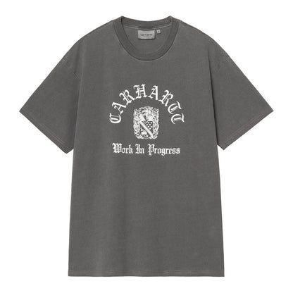 Carhartt WIP S/S COAT OF ARMS T-SHIRT カーハートワークインプログレス ショートスリーブ コート オブ アームズ Tシャツ I036195【メンズ 半袖 ルーズフィット コットンジャージー グラフィックプリント 26SS】