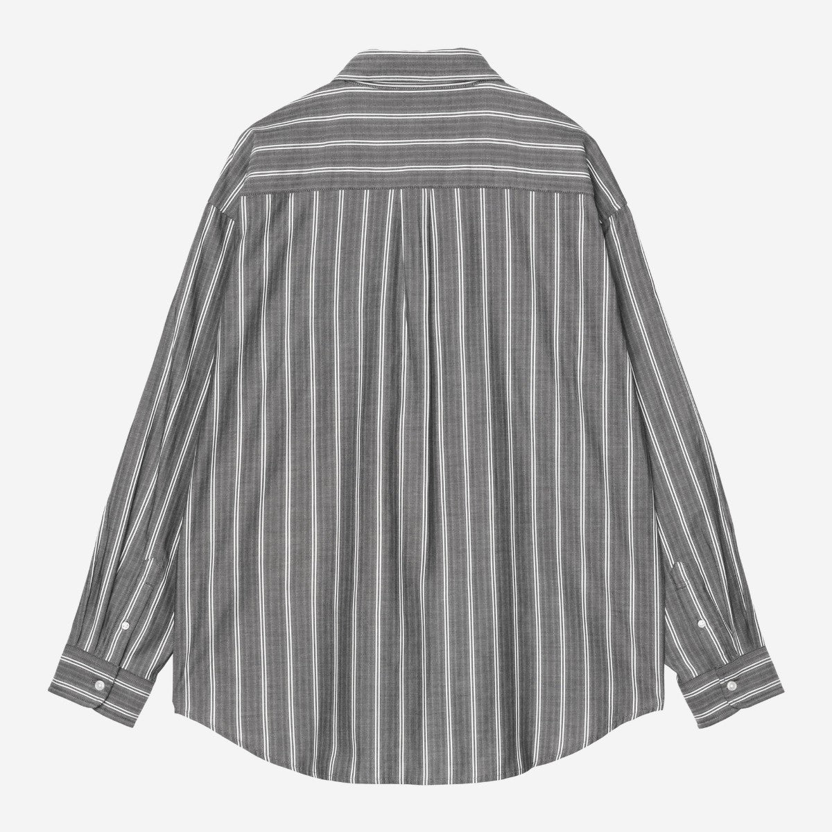 Carhartt WIP BEALE STRIPE SHIRT カーハートワークインプログレス ビール ストライプ シャツ I036201【メンズ コットン素材 ストライプ柄 長袖 ルーズフィット 26SS】
