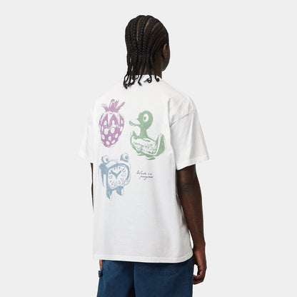 Carhartt WIP S/S FORMA T-SHIRT カーハートワークインプログレス ショートスリーブ フォーマ Tシャツ I036254【メンズ ルーズフィット オーガニックコットン グラフィックプリント 26SS】