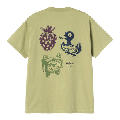 Carhartt WIP S/S FORMA T-SHIRT カーハートワークインプログレス ショートスリーブ フォーマ Tシャツ I036254【メンズ ルーズフィット オーガニックコットン グラフィックプリント 26SS】