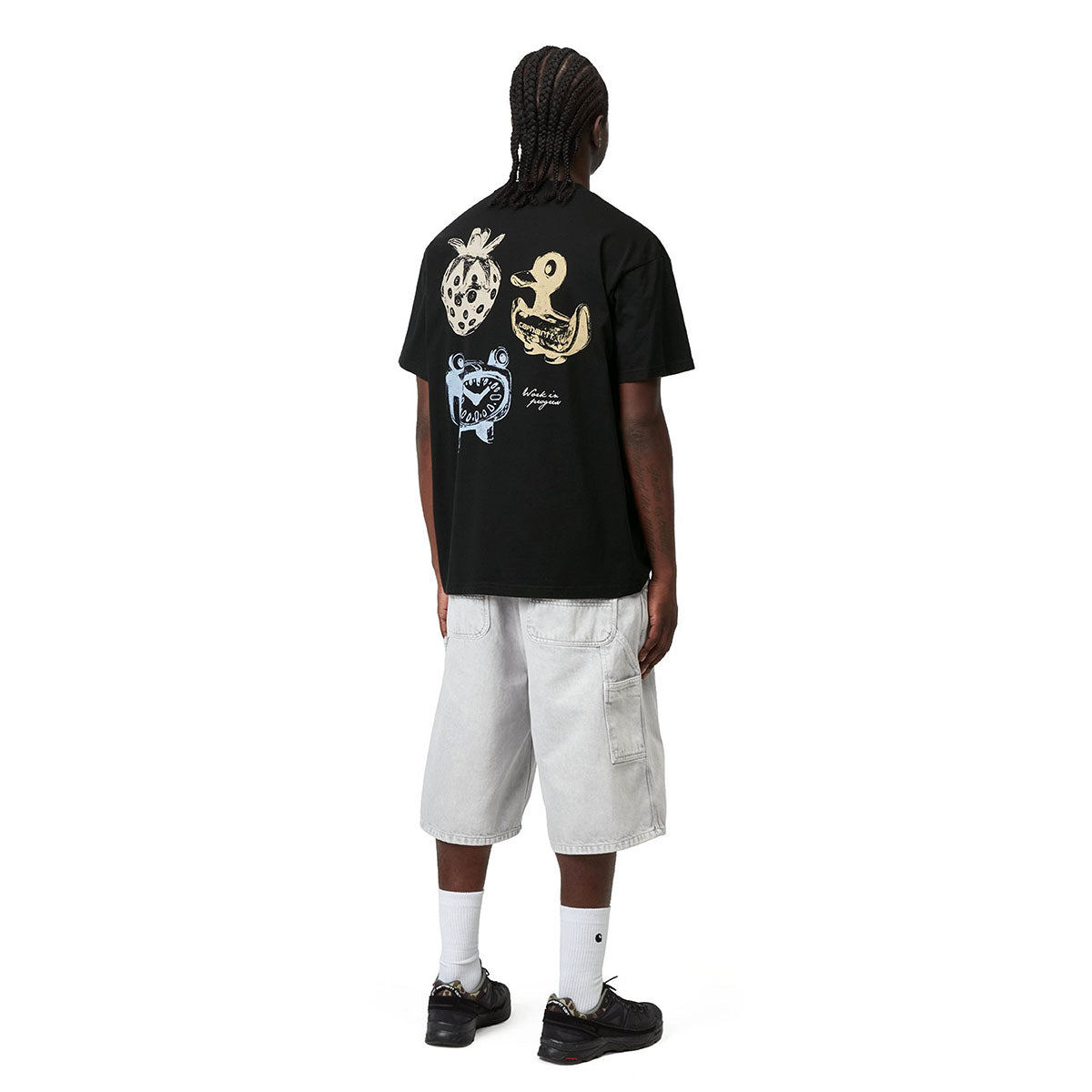 Carhartt WIP S/S FORMA T-SHIRT カーハートワークインプログレス ショートスリーブ フォーマ Tシャツ I036254【メンズ 半袖Tシャツ クルーネック ルーズフィット オーガニックコットン プリントTシャツ 26SS】